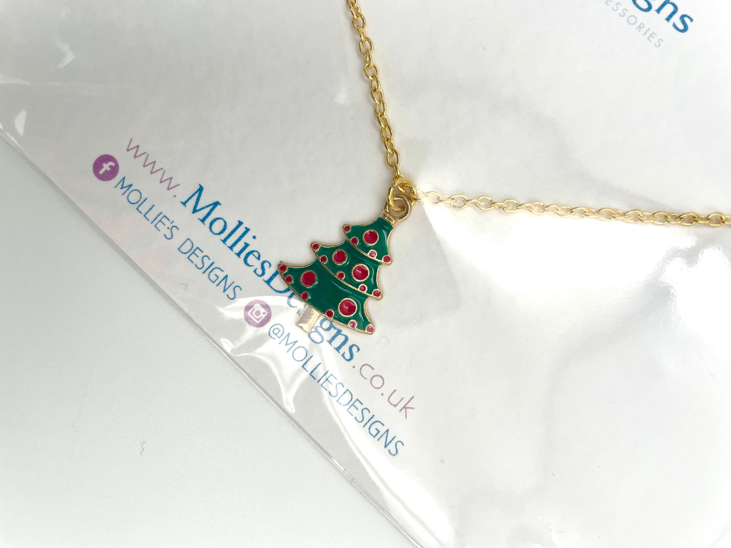 Christmas Tree Necklace 🎄